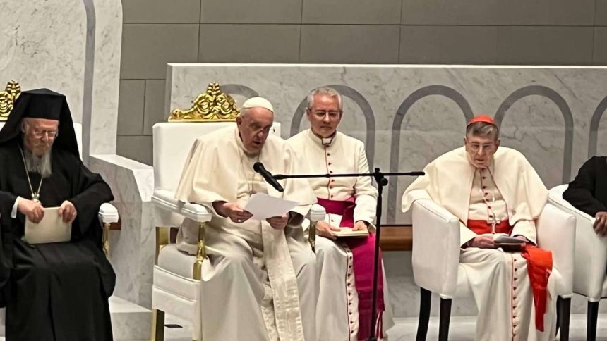 البابا يختتم جولته في البحرين بزيارة كاتدرائية سيدة العرب ... بالصور