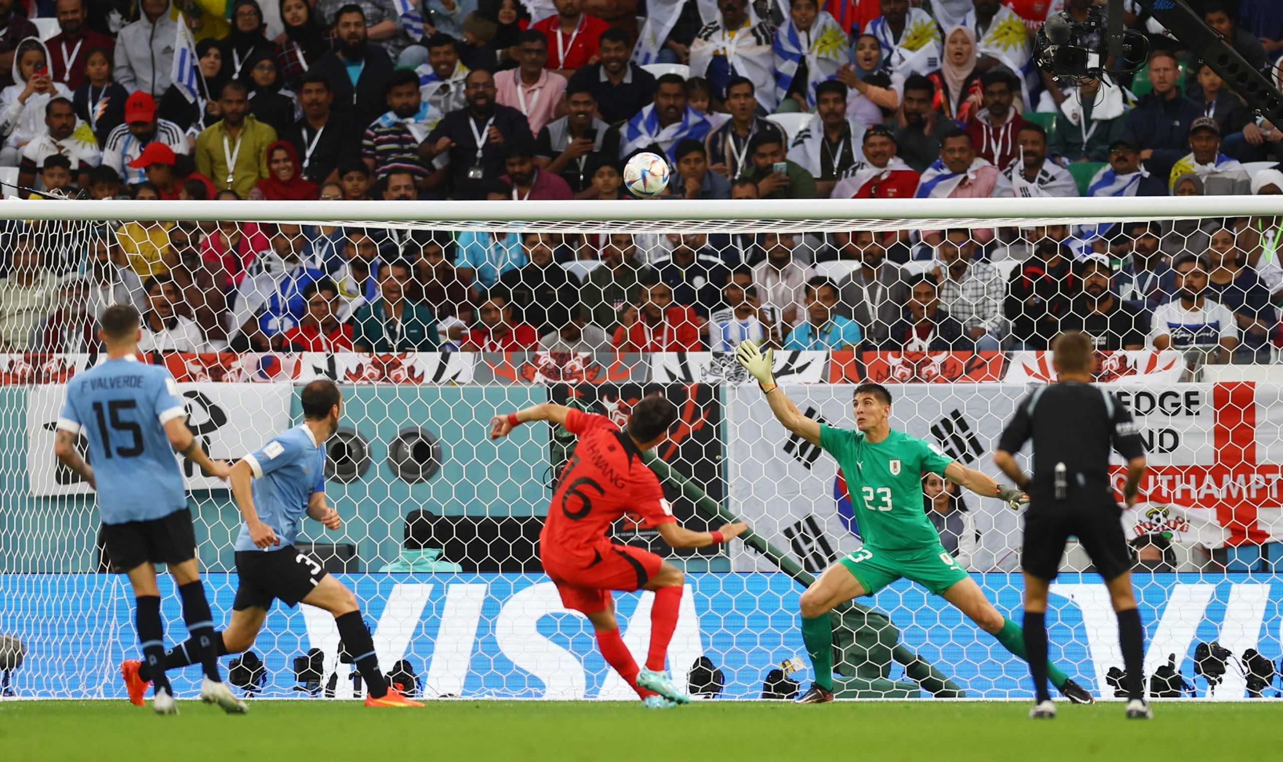 فالفيردي رجل مباراة أوروجواي وكوريا الجنوبية في مونديال قطر - بوابة البلد