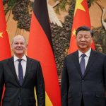 الرئيس الصيني يخبر المستشارة الألمانية أنه يجب على بلديهما احترام المصالح الأساسية لبعضهما البعض