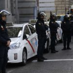 انفجار استهدف السفارة الأوكرانية في مدريد ، مما أدى إلى إصابة أحد الموظفين