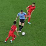 التعادل يحسم مواجهة كوريا الجنوبية وأوروجواي في كأس العالم 2022
