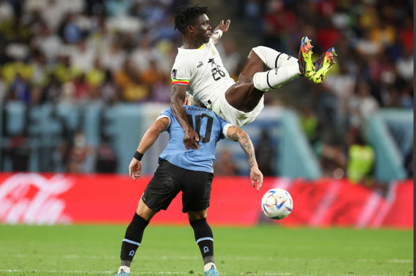مباراة غانا ضد أوروجواي