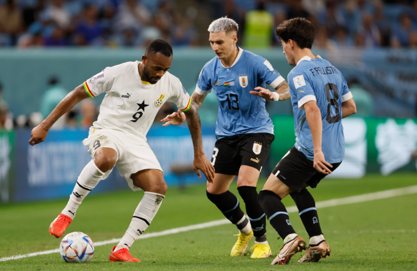 مباراة غانا ضد أوروجواي