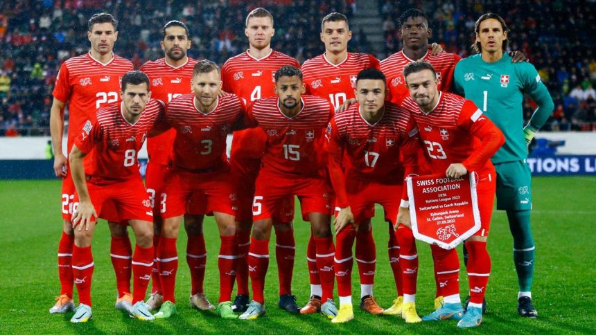 تشكيل منتخب سويسرا ضد صربيا.. إمبولو مهاجم وحيد
