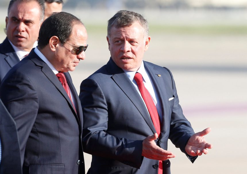 تفاصيل لقاء السيسي والملك عبدالله في مصر
