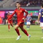 ملخص وأهداف مباراة إسبانيا ضد اليابان.. موراتا يمنح التفوق للاروخا في الشوط الأول