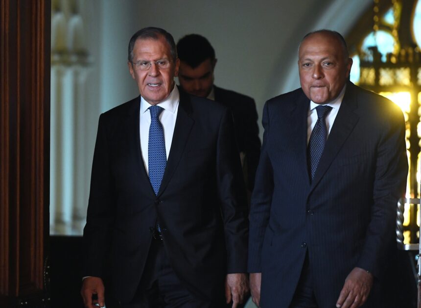 "بعد الإعلان عن زيارة مفاجئة" ، ماذا يحمل وزير الخارجية المصري لموسكو؟