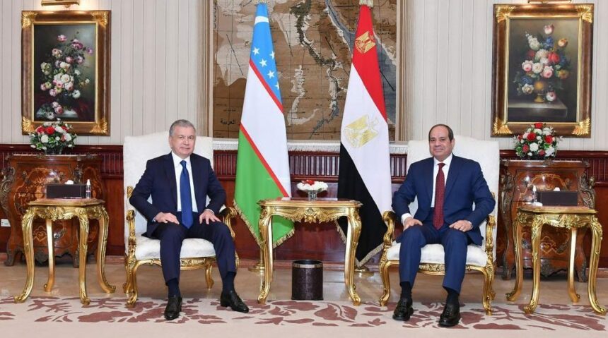 مصر توقع مع أوزبكستان عقودا بأكثر من مليار دولار