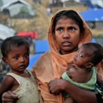اندلع حريق هائل في معسكر للروهينجا في بنغلاديش