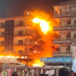 مصر..17 إصابة في حريق هائل بمصيف جمصة (صور)