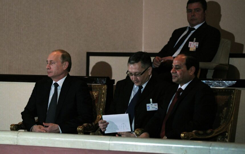 روسيا تشهد احتفالية هامة مع مصر أطلقها بوتين والسيسي