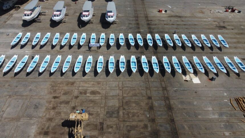 مصر تصنع عشرات القوارب والمراكب بقرار من السيسي (صور)