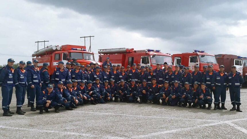 وصول أول 50 موظفًا من وزارة الطوارئ الروسية إلى ليبيا