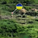 طائرة بدون طيار تظهر الأهداف الدقيقة للجنود الأوكرانيين... فيديو