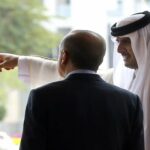 أردوغان يؤكد لأمير قطر ضرورة محاسبة إسرائيل على “جرائم الحرب” التي ترتكبها في قطاع غزة