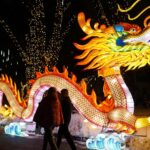 التنين الصيني في صور احتفالات رأس السنة الصينية في موسكو