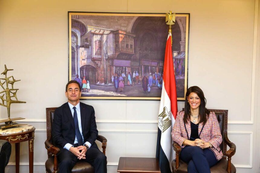 المشاط تستقبل السفير الفرنسي الجديد لدى مصر وتبحث تطوير العلاقات المشتركة