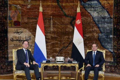 متحدث الرئاسة ينشر صور لقاء الرئيس السيسي مع رئيس وزراء هولندا
