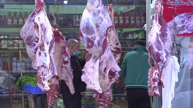أسعار اللحوم الحمراء اليوم الاثنين في الأسواق