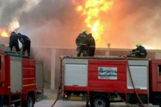 السيطرة على حريق نشب داخل شركة غاز بالقاهرة الجديدة