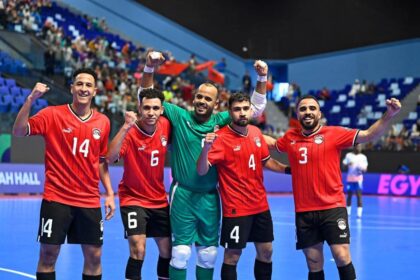 منتخب مصر يبلغ نصف نهائي كأس أمم أفريقيا لكرة الصالات بانتصاره على موريتاينا