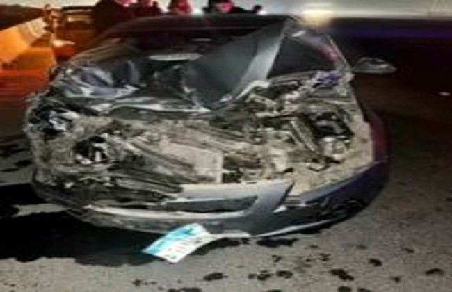 حادث سيارة الفنان أشرف عبد الغفور
