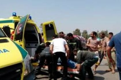 4 عربيات دخلوا في بعض.. تفاصيل إصابة 5 أشخاص بحادث بمحور جمال عبدالناصر