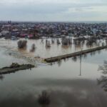 ارتفاع منسوب المياه في نهر الأورال في أورينبورغ بمقدار50 سم خلال الليلة