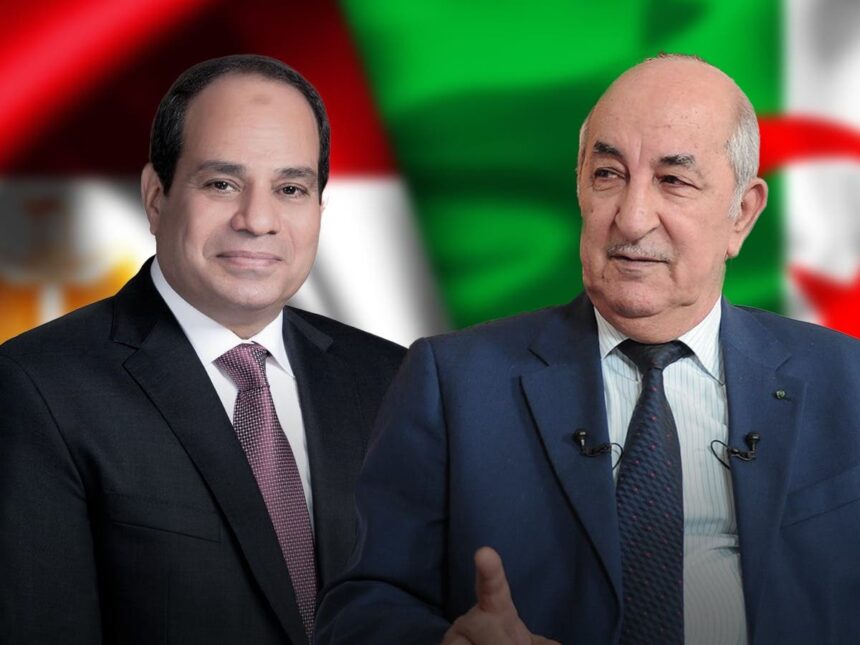الرئيس السيسي ونظيره الجزائري يتبادلان التهاني بمناسبة عيد الفطر المبارك