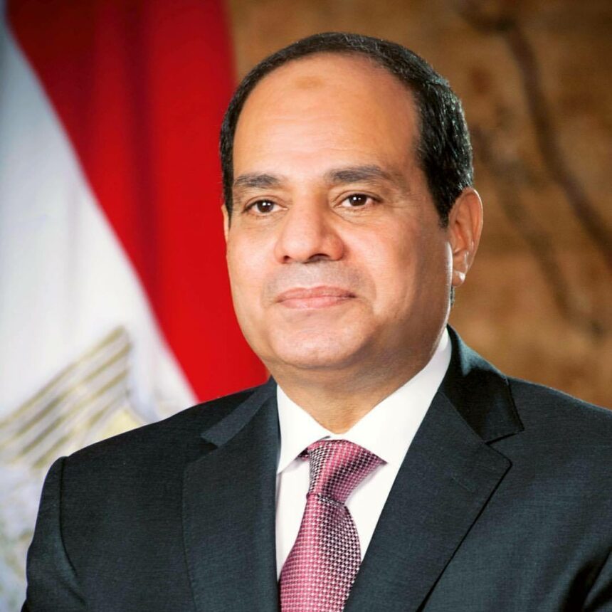 الرئيس السيسي يصل إلى مقر حفل إفطار الأسرة المصرية