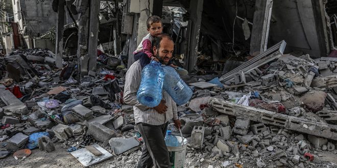 العدوان يدخل يومه الـ 204.. والاحتلال يواصل قصفه العنيف على قطاع غزة