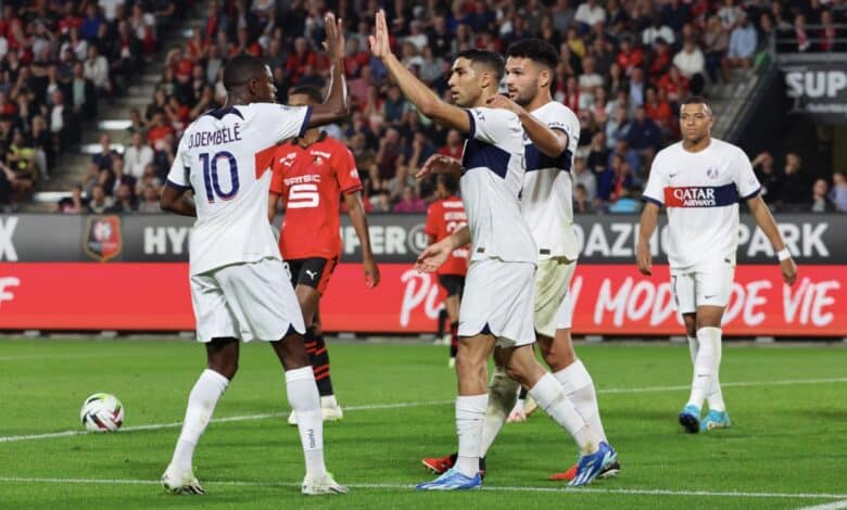 اليوم.. باريس سان جيرمان يواجه رين في نصف نهائي كأس فرنسا