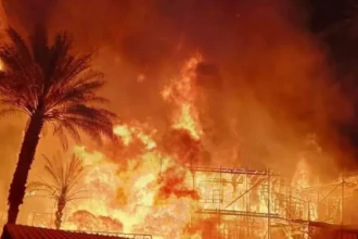قرار عاجل بشأن قضية حريق ستوديو الأهرام