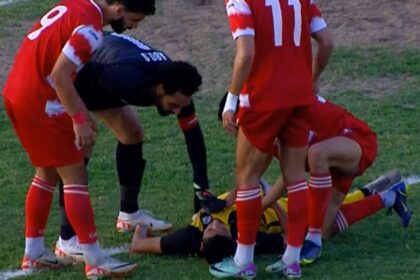 وزير الرياضة يطمئن على لؤي وائل لاعب المقاولون العرب بعد ابتلاع لسانه