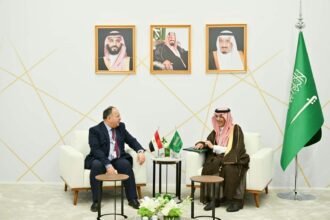 وزير المالية يلتقي نظيره السعودي على هامش اجتماعات البنك الإسلامي للتنمية