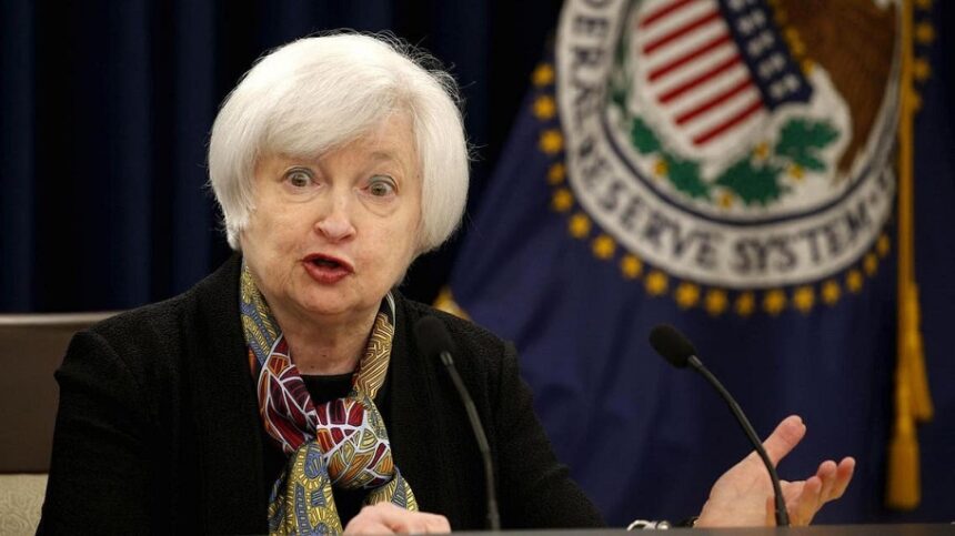 وزيرة الخزانة الأمريكية: تظهر البيانات الاقتصادية تباطؤ التضخم - بوابة البلد