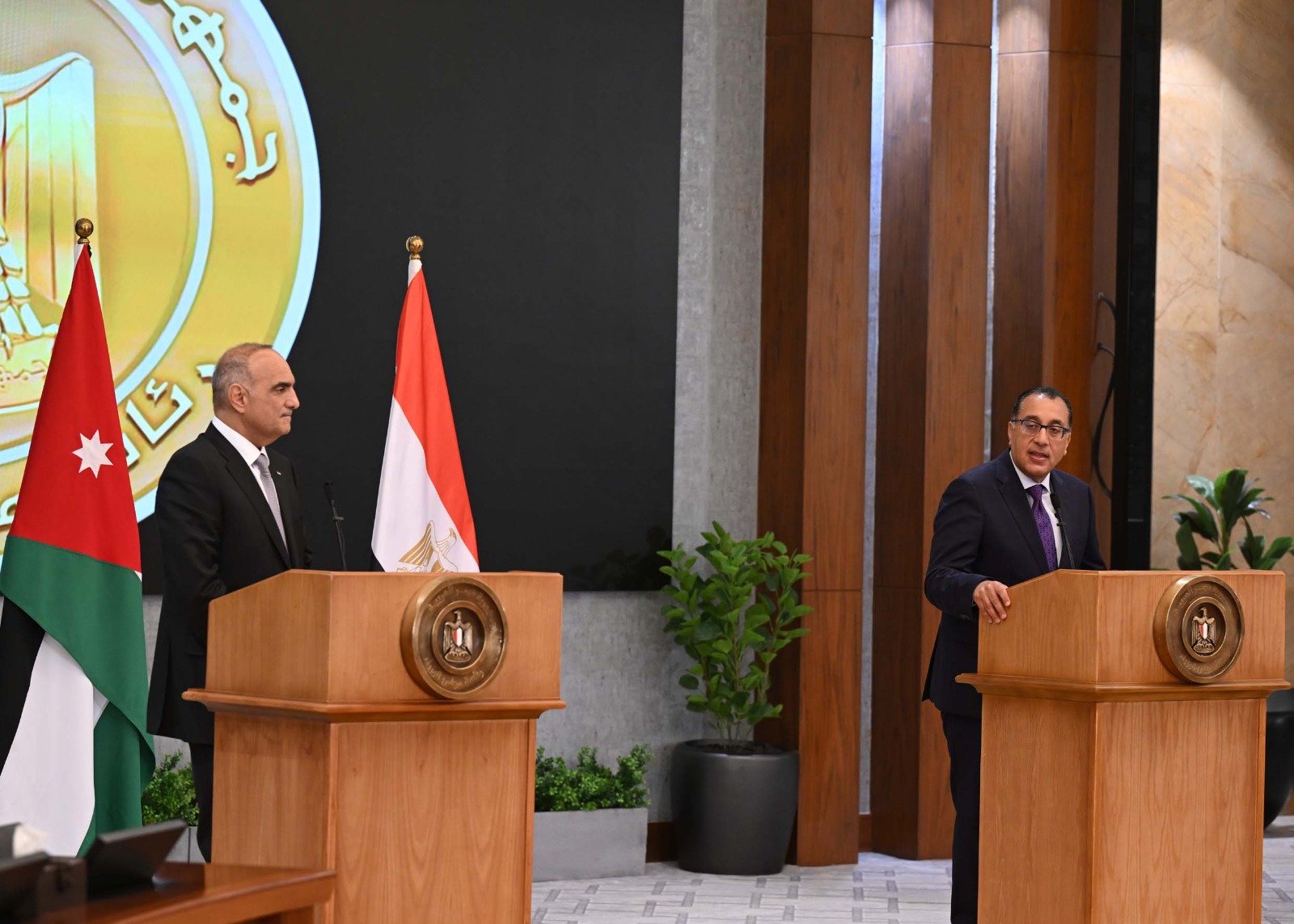 تأكيد من مدبولي على التوافق الكامل بين مصر والأردن للتعاون في جميع المجالات - بوابة البلد