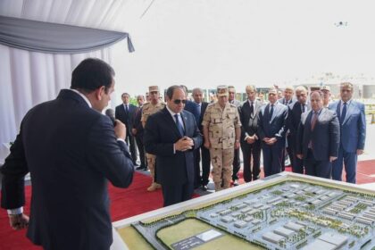 افتتاح الرئيس السيسي للمرحلة الأولى من موسم الحصاد لمشروع مستقبل مصر - بوابة البلد