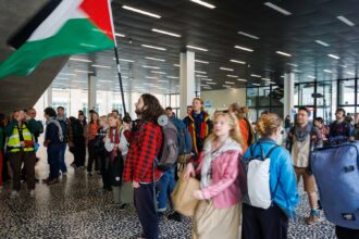 انضمام طلاب بلجيكيين وهولنديين إلى موجة الاحتجاجات لدعم غزة - بوابة البلد
