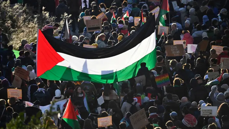 وصول احتجاجات الطلاب في الجامعات لدعم غزة إلى بلجيكا وهولندا - بوابة البلد