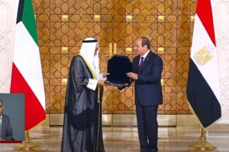 منح الرئيس السيسي قلادة النيل لأمير الكويت - بوابة البلد