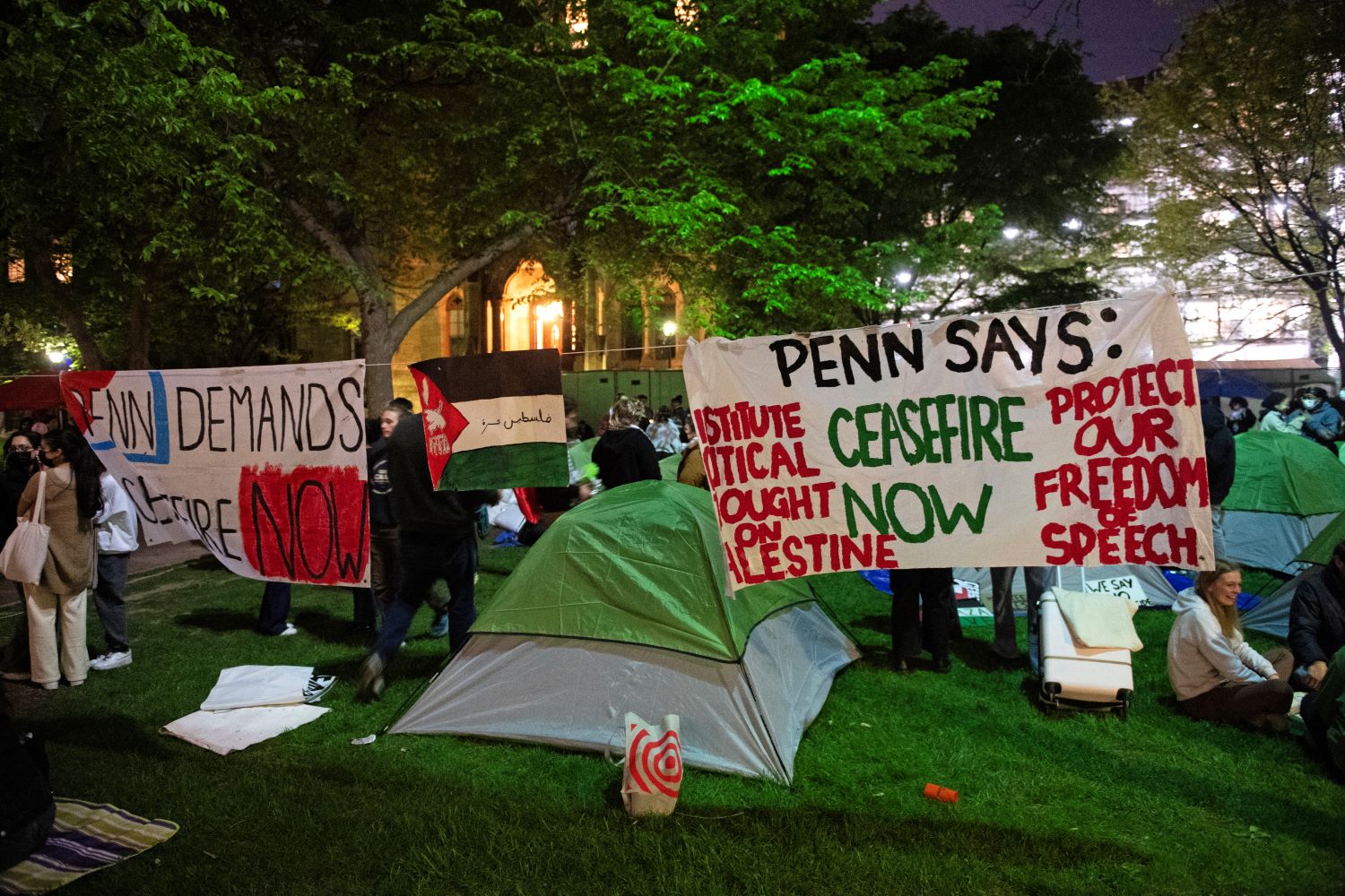 وصول احتجاجات طلاب الجامعات إلى كندا احتجاجاً على قضية فلسطين - بوابة البلد