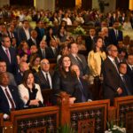 حضور وزيرة الهجرة لصلاة عيد القيامة في الكاتدرائية المرقسية - بوابة البلد