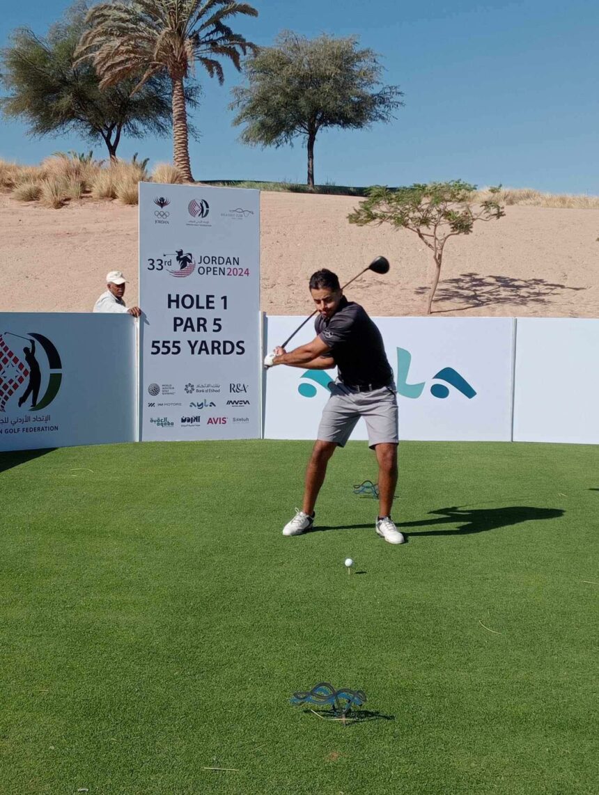 أبو العلا والديب وسلامة يبدأون مشوار بطولة الأردن الدولية المفتوحة للجولف غدًا