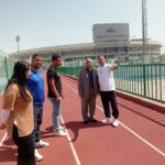 الاتحاد العربي يشيد بتجهيزات العاب القوى قبل انطلاق البطولة العربية للشباب