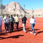 وزير الشباب والرياضة يتفقد مركز شباب سانت كاترين بمحافظة جنوب سيناء