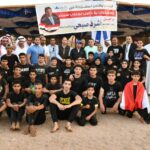 وزير الشباب والرياضة يتفقد معسكر «يلا كامب» بمدينة دهب